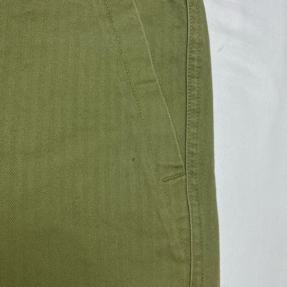 Arborwear Mens Pants 32 x 29 Herringbone Twill Green Straight Leg Utility A6 - Picture 9 of 13